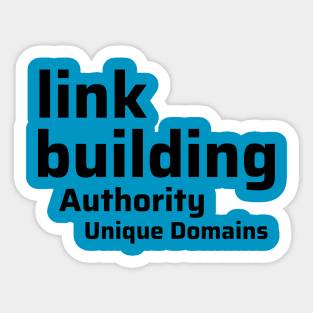 Link Building Sticker